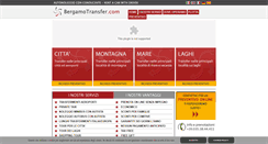 Desktop Screenshot of bergamotransfer.com